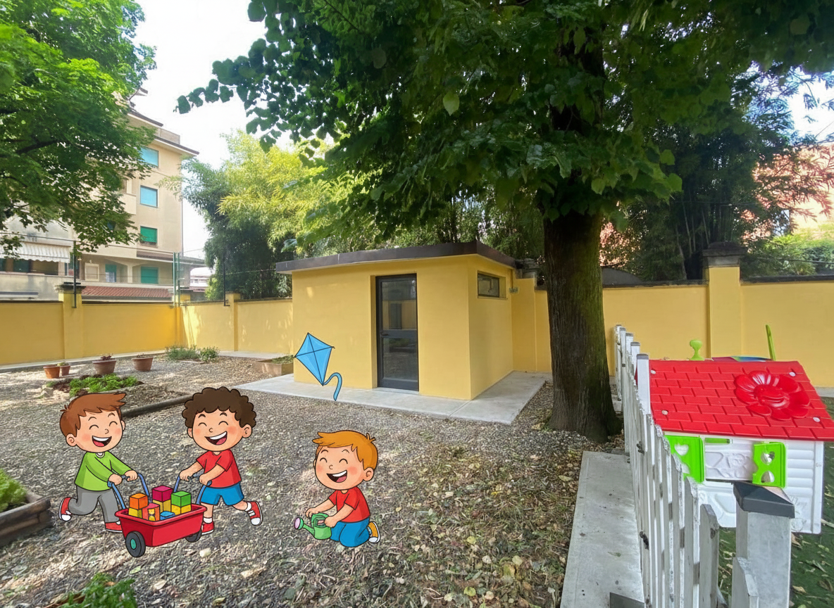 Bagni e acqua per il giardino